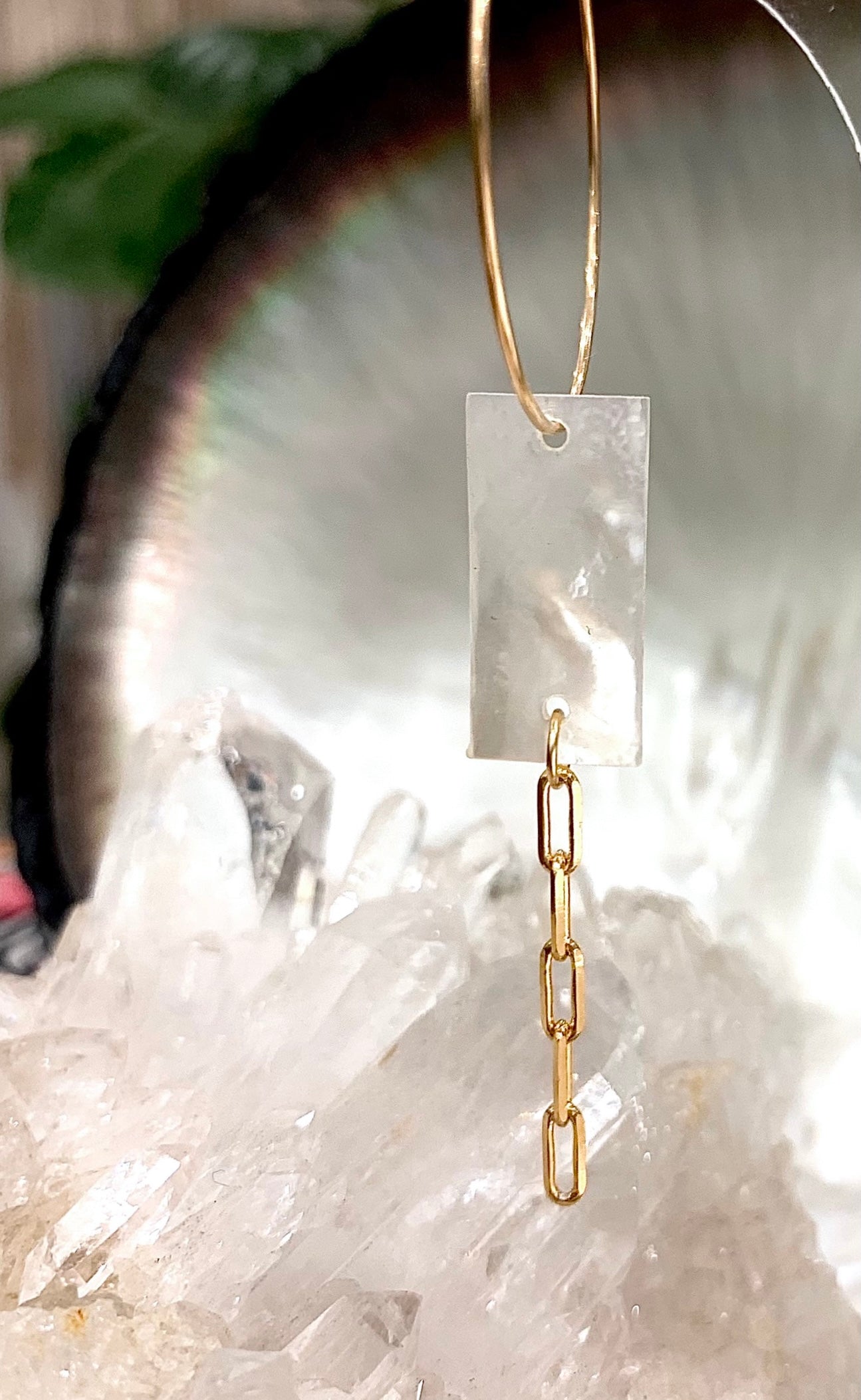 Pendientes Kaia de nácar